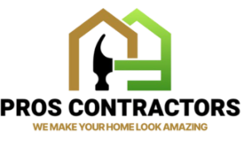 PROS CONTRACTORS logo – Home remodeling and general contractor in Northern Virginia